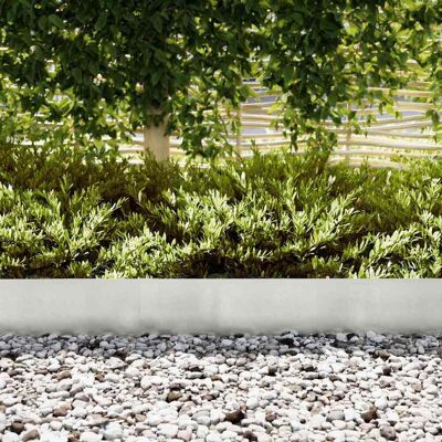 vidaXL Roestvrijstalen tuinrand 100x0,5x20 cm Set van 10 vidaXL Roestvrijstalen tuinrand 100x0,5x20 cm Set van 10