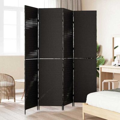 vidaXL Kamerscherm 4-panel zwart 195x180 cm - Kamerscherm vidaXL Kamerscherm 4-panel zwart 195x180 cm - Kamerscherm