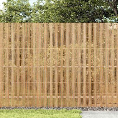 Vidaxl Bamboe Tuinhek 400x150 cm Vidaxl Bamboe Tuinhek 400x150 cm