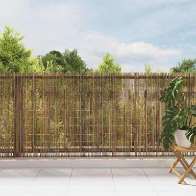 vidaXL Bamboehek Naturel 600 x 125 cm Bamboe vidaXL Bamboehek Naturel 600 x 125 cm Bamboe