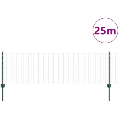 vidaXL Euro Metaalomheining Set - Duurzaam & Gemakkelijk te Installeren vidaXL Euro Metaalomheining Set - Duurzaam & Gemakkelijk te Installeren