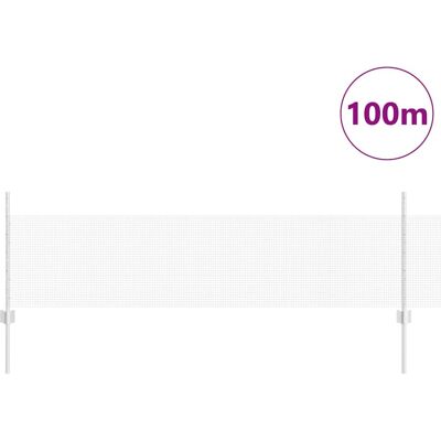 Vidaxl Gegalvaniseerd Stalen Draadhek 100x0,5m - Heining Vidaxl Gegalvaniseerd Stalen Draadhek 100x0,5m - Heining
