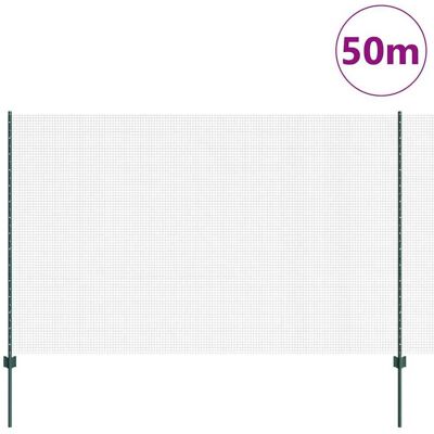 vidaXL Tuinhek 1,5x50 m - Schutting vidaXL Tuinhek 1,5x50 m - Schutting