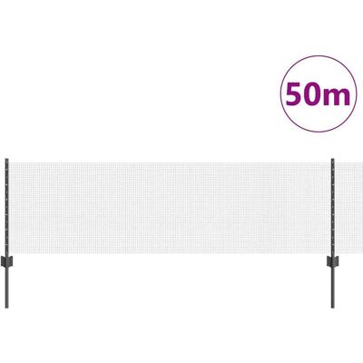 vidaXL 0,6x50 m Stalen Omheining in Rol - Duurzaam UV-bestendig Modern Ontwerp vidaXL 0,6x50 m Stalen Omheining in Rol - Duurzaam UV-bestendig Modern Ontwerp
