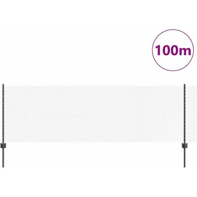 vidaXL Stalen Draadhek 100m - Tuin & Eigendomsgrens vidaXL Stalen Draadhek 100m - Tuin & Eigendomsgrens