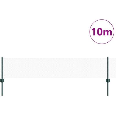 vidaXL Gelaste draadhek 10 x 0,4 m PVC-Coated Staal Groen Mesh vidaXL Gelaste draadhek 10 x 0,4 m PVC-Coated Staal Groen Mesh