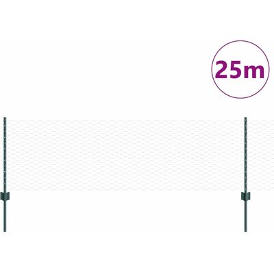 VidaXl Tuinhek 11 stuks Groen 60 cm Staal - Tuinhek VidaXl Tuinhek 11 stuks Groen 60 cm Staal - Tuinhek