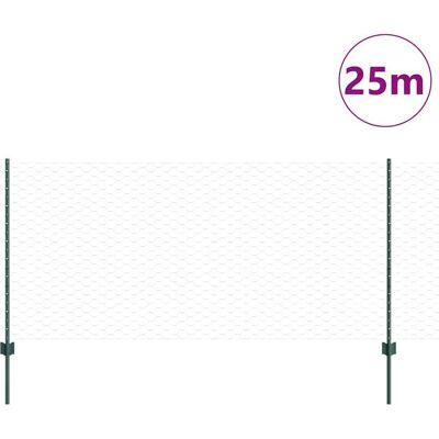 Vidaxl Groene Hexagonale Tuinafzetset 25 x 1 m Vidaxl Groene Hexagonale Tuinafzetset 25 x 1 m