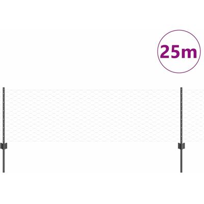 Omheining 11 stuks U-Channel Grijs 60cm Staal - Hexagonale Grijze Omheining 0.6x25m Staal Vidaxl Omheining 11 stuks U-Channel Grijs 60cm Staal - Hexagonale Grijze Omheining 0.6x25m Staal Vidaxl