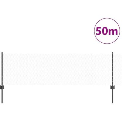 Viking Metaal Tuinhek Set - 3 Panelen, Paal, Gaas - Grijs Viking Metaal Tuinhek Set - 3 Panelen, Paal, Gaas - Grijs