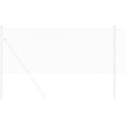 VIDAXL Tuinhek - Zinkgecoat hexagonaal 0,6x25 m VIDAXL Tuinhek - Zinkgecoat hexagonaal 0,6x25 m
