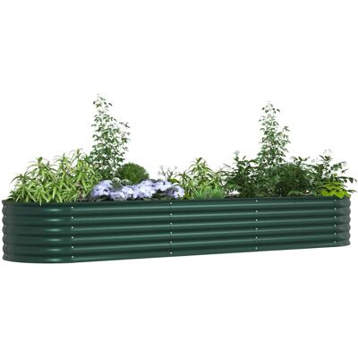 vidaXL Tuinbalkomp Green - Tuin Hoogbed vidaXL Tuinbalkomp Green - Tuin Hoogbed