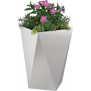 vidaXL Plantenbak 2 pcs Zilver 50 x 50 x 75 cm Roestvrij staal vidaXL Plantenbak 2 pcs Zilver 50 x 50 x 75 cm Roestvrij staal