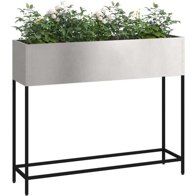 vidaXL - Decor Planter - Roestvrij staal - Groot - Planter vidaXL - Decor Planter - Roestvrij staal - Groot - Planter