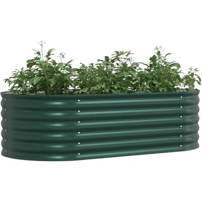 vidaXL Tuinplantenkas Groen - Bloempot vidaXL Tuinplantenkas Groen - Bloempot