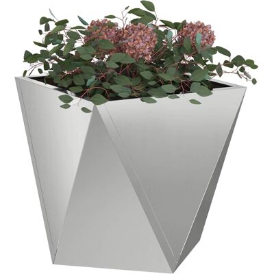 vidaXL Plantenbak 2 pcs Zilver 30 x 30 x 30 cm Gegalvaniseerd staal vidaXL Plantenbak 2 pcs Zilver 30 x 30 x 30 cm Gegalvaniseerd staal
