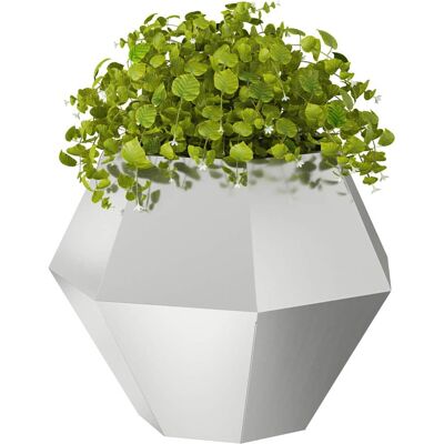 vidaXL Plantenbak 2 pcs Zilver 75 x 75 x 60 cm Gegalvaniseerd staal vidaXL Plantenbak 2 pcs Zilver 75 x 75 x 60 cm Gegalvaniseerd staal