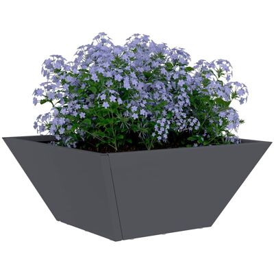 vidaXL Plantenbak 5 st Antraciet 35 x 35 x 15 cm Koudgewalst staal vidaXL Plantenbak 5 st Antraciet 35 x 35 x 15 cm Koudgewalst staal