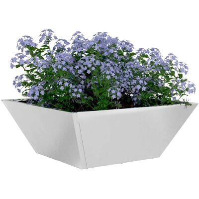 vidaXL Plantenbak 5 st Zilver 40 x 40 x 15 cm Roestvrij staal vidaXL Plantenbak 5 st Zilver 40 x 40 x 15 cm Roestvrij staal