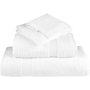 vidaXL Gastendoek SOLUND 10 pcs Wit 15 x 21 cm 550 gsm vidaXL Gastendoek SOLUND 10 pcs Wit 15 x 21 cm 550 gsm