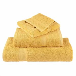 vidaXL Gastendoek SOLUND 2 pcs Goud 15 x 21 cm 550 gsm vidaXL Gastendoek SOLUND 2 pcs Goud 15 x 21 cm 550 gsm
