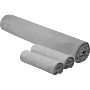 vidaXL Set van Sporthanddoeken 3 pcs Donkergrijs vidaXL Set van Sporthanddoeken 3 pcs Donkergrijs