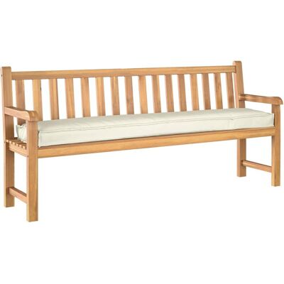 VIDAXL - Creme 180x40x8 cm Waterdicht Oxford Kussen - Kussen VIDAXL - Creme 180x40x8 cm Waterdicht Oxford Kussen - Kussen