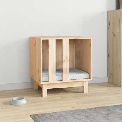 vidaXL Massief Dennenhouten Hondenhuis - Huis voor Huisdieren vidaXL Massief Dennenhouten Hondenhuis - Huis voor Huisdieren