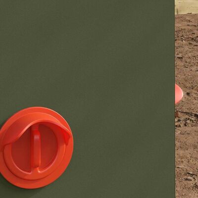 vidaXL Kip voerbak 2 pcs Olijf Groen 32,5 x 20,5 x 43 cm vidaXL Kip voerbak 2 pcs Olijf Groen 32,5 x 20,5 x 43 cm