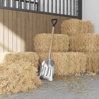 vidaXL Schep zilver 29 x 122 cm Aluminium vidaXL Schep zilver 29 x 122 cm Aluminium