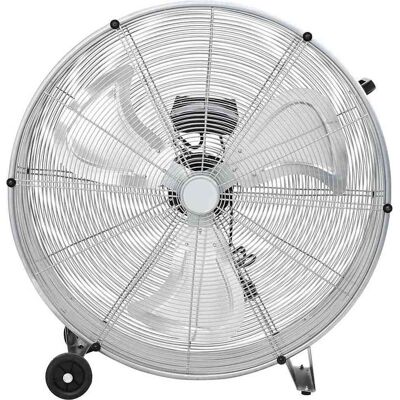 vidaXL Trommelventilator met wiel zilver 79 x 37 x 82 cm Aluminium vidaXL Trommelventilator met wiel zilver 79 x 37 x 82 cm Aluminium