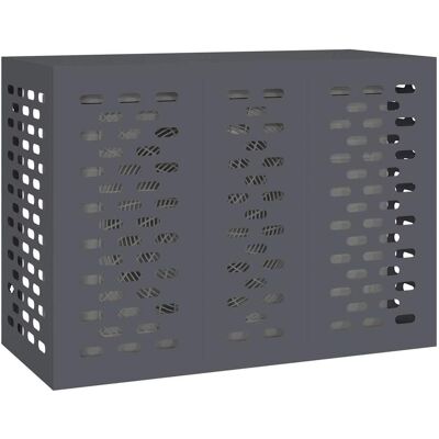 vidaXL Airconditioner hoes Antraciet 110 x 50 x 80 cm Staal vidaXL Airconditioner hoes Antraciet 110 x 50 x 80 cm Staal