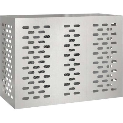 vidaXL - Roestvrij staal Rechthoekig - Airconditioninghoes vidaXL - Roestvrij staal Rechthoekig - Airconditioninghoes