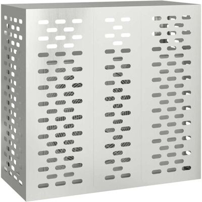 vidaXL Airconditioner hoes zilver 110 x 50 x 105 cm vidaXL Airconditioner hoes zilver 110 x 50 x 105 cm