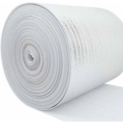 vidaXL Zilveren Aluminium 10m Radiator Reflector vidaXL Zilveren Aluminium 10m Radiator Reflector