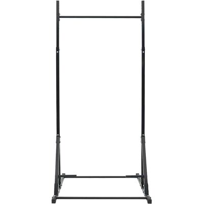 vidaXL Optrekstang Station Zwart 100,5 x 102 x 234,5 cm vidaXL Optrekstang Station Zwart 100,5 x 102 x 234,5 cm