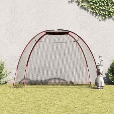 vidaXL Golf Trainingshulpmiddel Zwart 314 x 150 x 206 cm Polyester vidaXL Golf Trainingshulpmiddel Zwart 314 x 150 x 206 cm Polyester