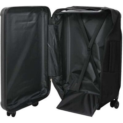vidaXL Koffer met slot Donkergrijs 43 x 27 x 66 cm ABS Kunststof vidaXL Koffer met slot Donkergrijs 43 x 27 x 66 cm ABS Kunststof