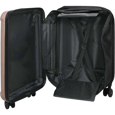 vidaXL Koffer met slot Roségoud 34 x 23 x 55.5 cm ABS Kunststof vidaXL Koffer met slot Roségoud 34 x 23 x 55.5 cm ABS Kunststof
