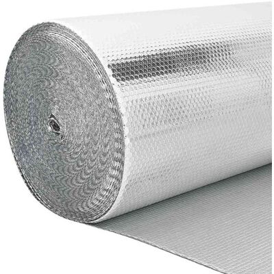 vidaXL Zilveren Aluminium 0,6 x 30 m Duurzame Radiator Reflector - Radiator Reflector vidaXL Zilveren Aluminium 0,6 x 30 m Duurzame Radiator Reflector - Radiator Reflector