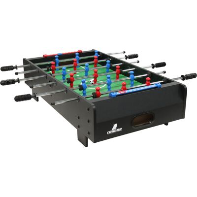 Cougar Voetbaltafel Mini 3ft Zwart Cougar Voetbaltafel Mini 3ft Zwart