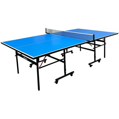 Cougar Table Tennis Table Pro 2800 Indoor Opklapbaar - Blauw Cougar Table Tennis Table Pro 2800 Indoor Opklapbaar - Blauw