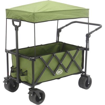AXI SB221 Opvouwbare Bolderwagen met dak Groen AXI SB221 Opvouwbare Bolderwagen met dak Groen