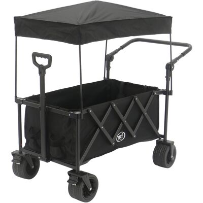 AXI SB221 Opvouwbare Bolderwagen met dak Zwart AXI SB221 Opvouwbare Bolderwagen met dak Zwart