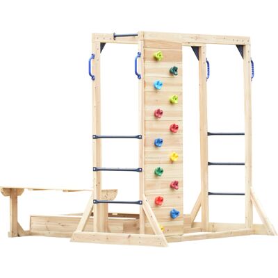 AXI Dex Klimtoestel met Zandbak, Monkey Bars en Picknicktafel AXI Dex Klimtoestel met Zandbak, Monkey Bars en Picknicktafel