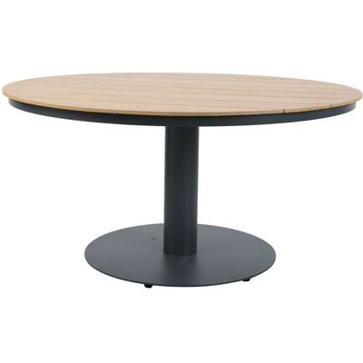 AXI Jay Dining Tuintafel Antraciet met houtlook Polywood AXI Jay Dining Tuintafel Antraciet met houtlook Polywood