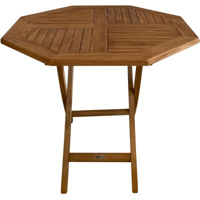 AXI Sana Teak Tuintafel Achthoekig opklapbaar 100 cm AXI Sana Teak Tuintafel Achthoekig opklapbaar 100 cm