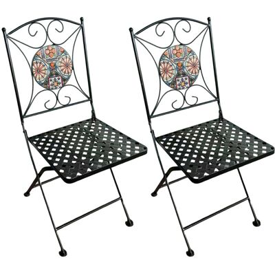 AXI Camilla Bistro Stoelen opklapbaar Casa del Sol – Set 2 stuks AXI Camilla Bistro Stoelen opklapbaar Casa del Sol – Set 2 stuks