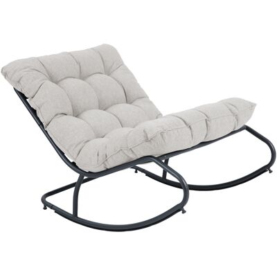 AXI Ruby Schommelstoel Zwart/beige AXI Ruby Schommelstoel Zwart/beige