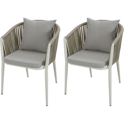 AXI Faye Stoelen Beige – Set 2 stuks AXI Faye Stoelen Beige – Set 2 stuks